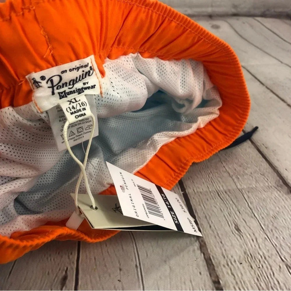 Original penguin boys Swim Trunks Sz 14/16 - Picture 5 of 5